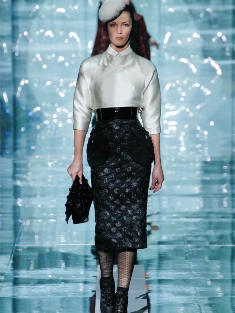 Marc Jacobs Runway 2011 Tulip Jacquard Dress 12 NWT Anna Wintour CFDA